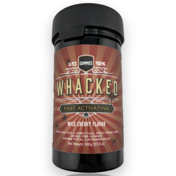 WHACKED - Fast Activating Wild Cherry Gummies